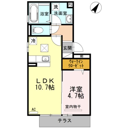 レチエ4の物件間取画像